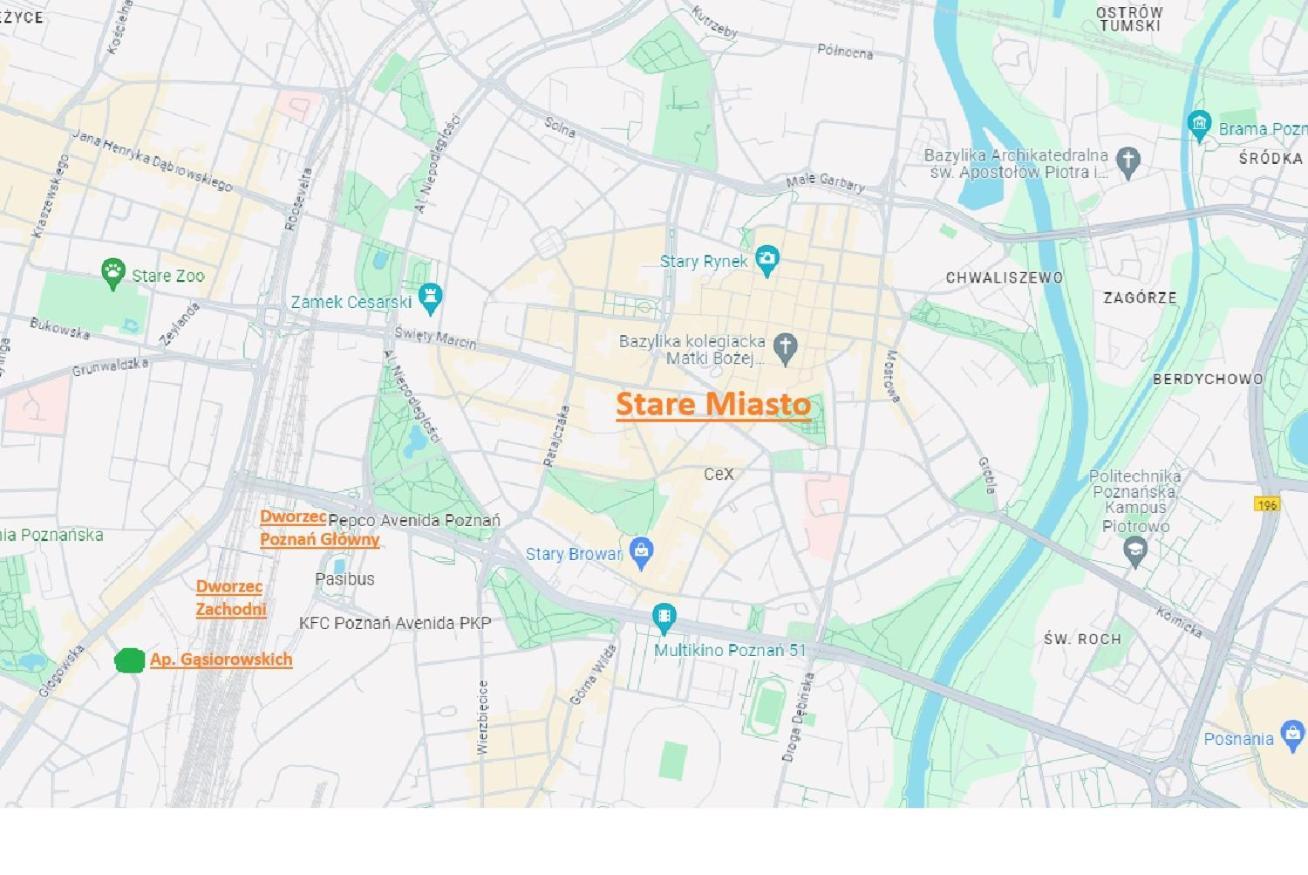 Apartament Fair Targi Dworzec Poznan Gasiorowskich Luaran gambar